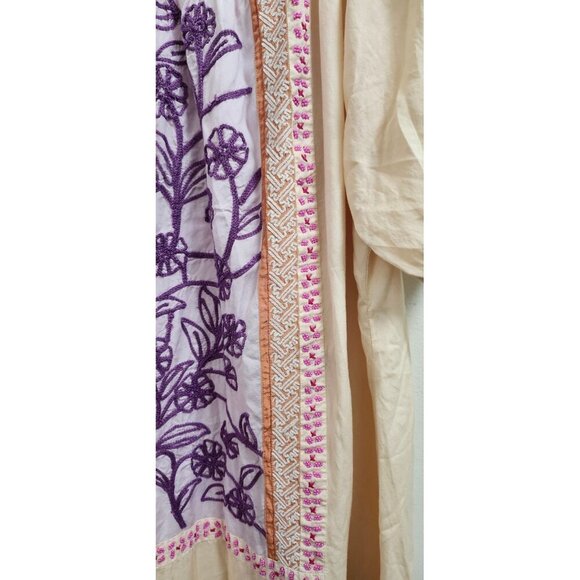 Anthropologie Brimming Borders mini dress Size 10 - Picture 7 of 10